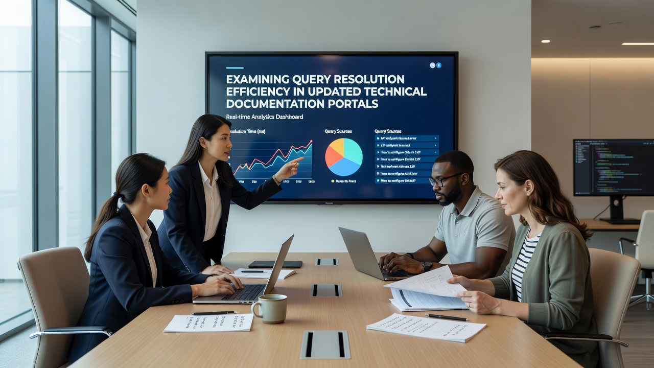 Examining Query Resolution Efficiency in Updated Technical Documentation Portals