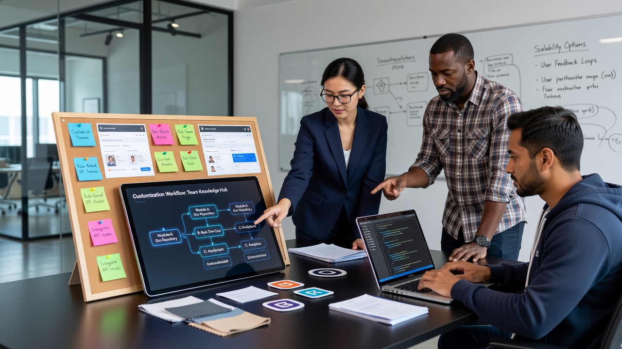 Investigating Customization Options for Team-Based Knowledge Sharing Systems