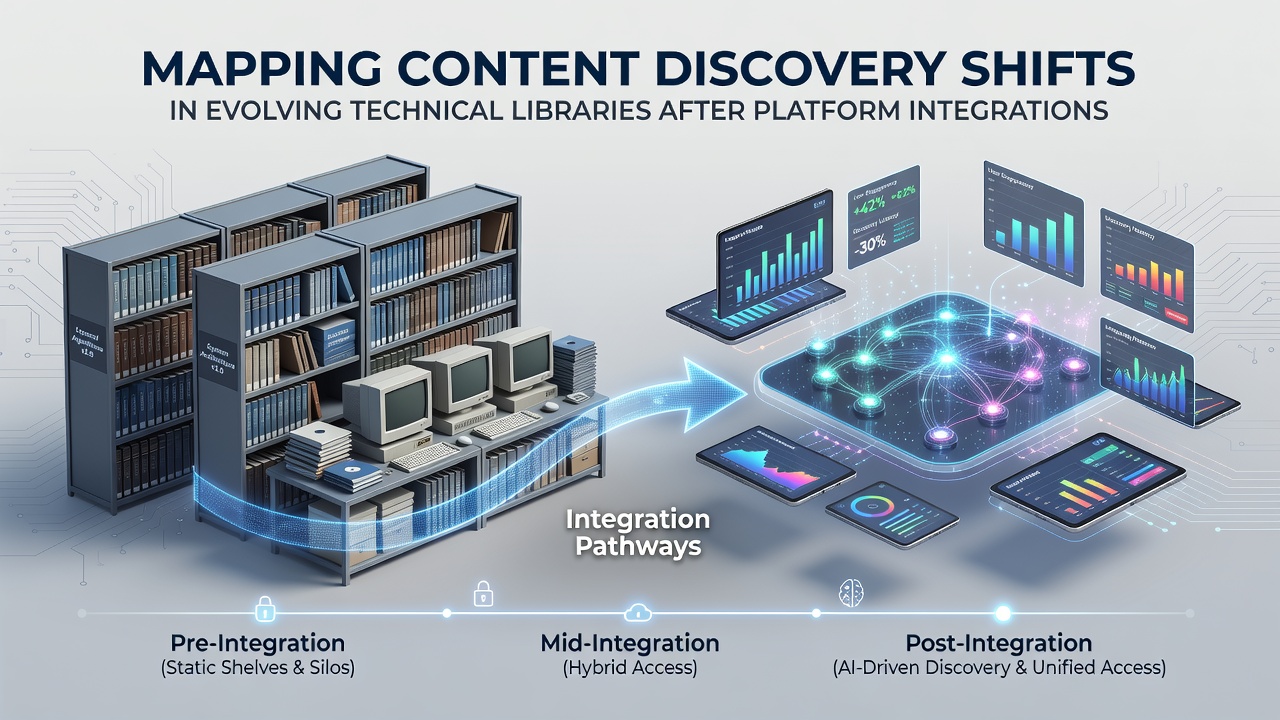 Mapping Content Discovery Shifts in Evolving Technical Libraries After Platform Integrations
